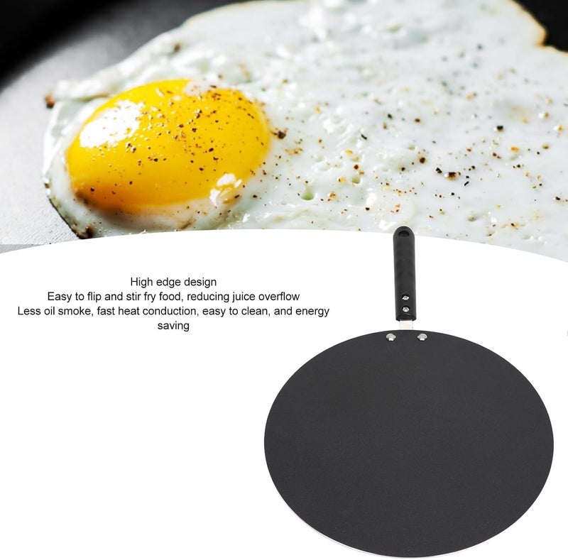 Aluminum Nonstick Crepe Pancake Pan - High Edge Round Griddle for Gas Stove Top - Suitable for All Kitchens - Image 5
