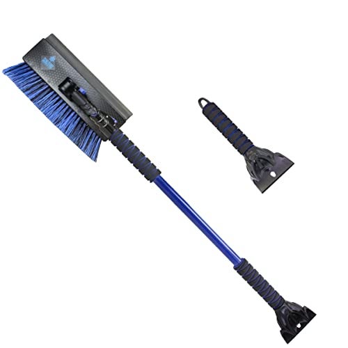 SubZero 14450 54” Power-Force Snow Broom and Ice Scraper Bundle for Car, Jeep, SUV, Truck - Image 1