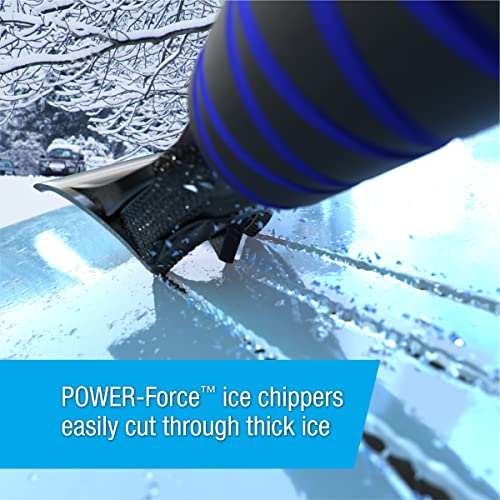 SubZero 14450 54” Power-Force Snow Broom and Ice Scraper Bundle for Car, Jeep, SUV, Truck - Image 2