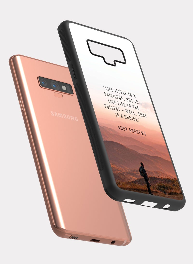 PXLAAT Samsung Galaxy Note 9 case cover English Quote - Image 2