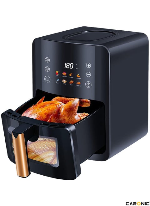 Air Fryer 8L Air Fryer With Digital Display And Overheating Protection High Speed 360°Air Circulation Uses Little or No Oil Cooking