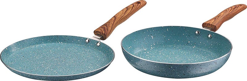 Vinod BETA MAX Mark II (FRYPAN+DOSA TAWA)-Blue - Image 1