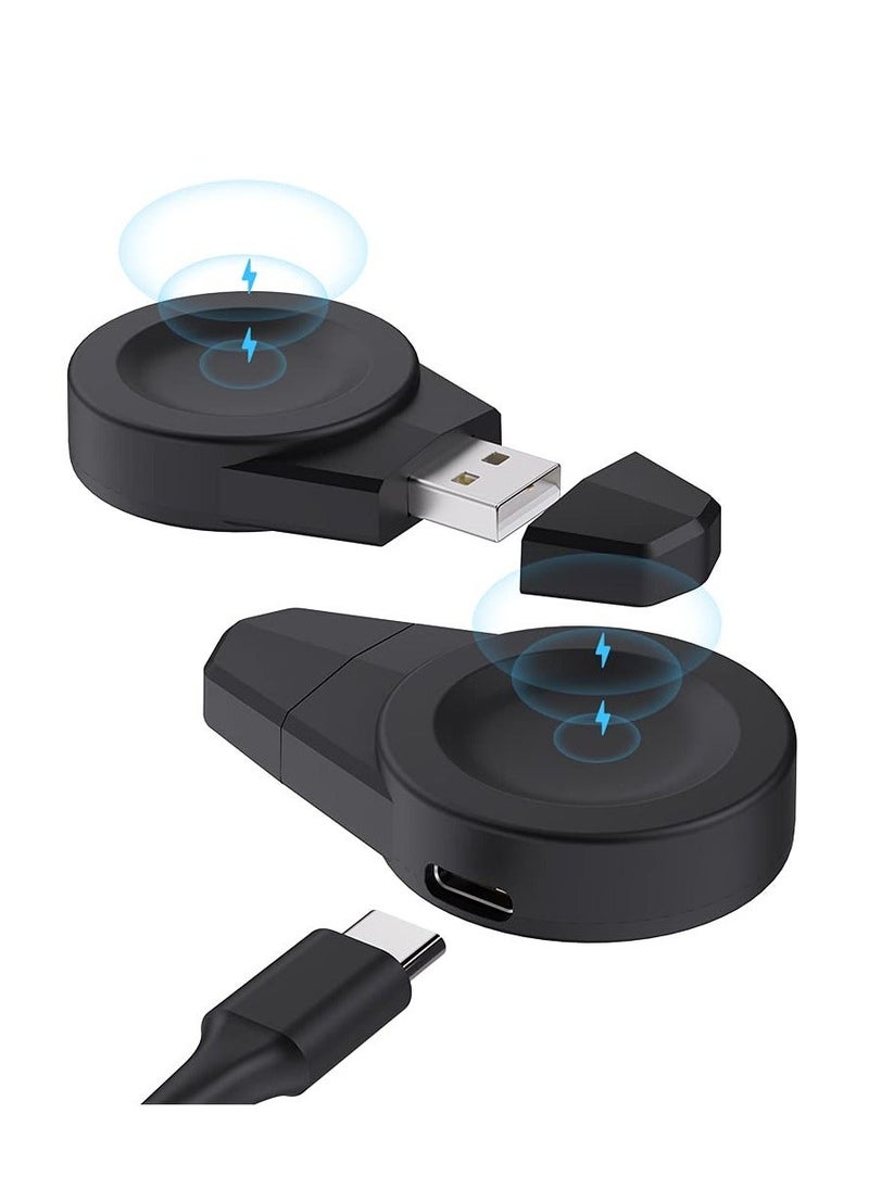 Y&D - 2 in 1 USB Charger for HUAWEI Watch 3, Magnetic Wireless Charging 3 Pro/HUAWEI GT2 Pro,Travel Portable Smart with C port - Image 1