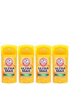 Arm & Hammer Pack Of 4 Arm And Hammer Ultra Max Fresh Deodorant 73 Gm  - Image 1