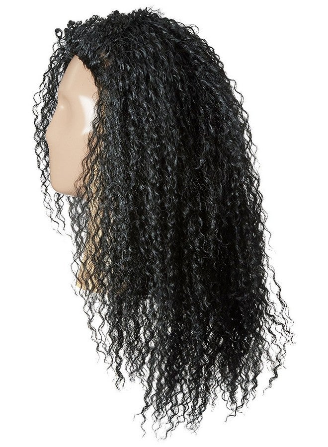 FreeTress Braids Freetress Equal Drawstring Fullcap Half Wig Milan Girl - 1B - Image 2