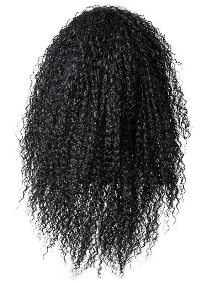 FreeTress Braids Freetress Equal Drawstring Fullcap Half Wig Milan Girl - 1B - Image 3