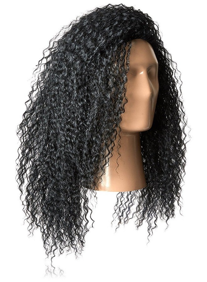 FreeTress Braids Freetress Equal Drawstring Fullcap Half Wig Milan Girl - 1B - Image 1