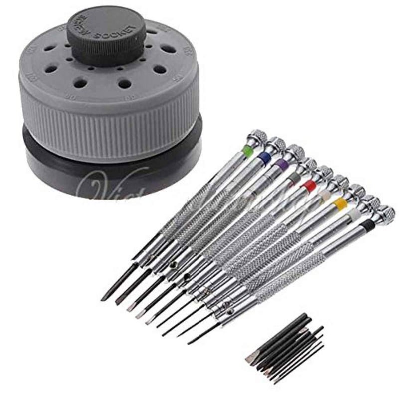 DIY Crafts DIY Crafts Pack Of 1 Set, Screwdriver Set, Micro Precision Screwdriver Set 0.5mm - 2.5mm with Stand Replacement Tips Jewelry Watch Repair Ele (Pack Of 1 Set, Screwdriver Set)  - Image 2