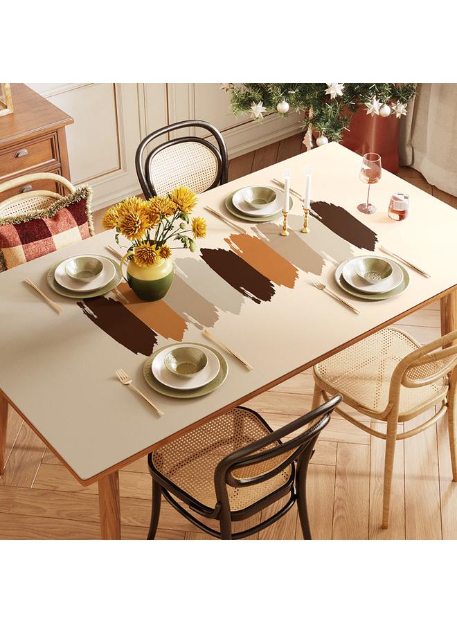 الأزرق جي دبليو وسادة طاولة خفيفة وفاخرة عالية الجودة مقاومة للماء ومقاومة للزيت ومقاوم للكي - Image 1