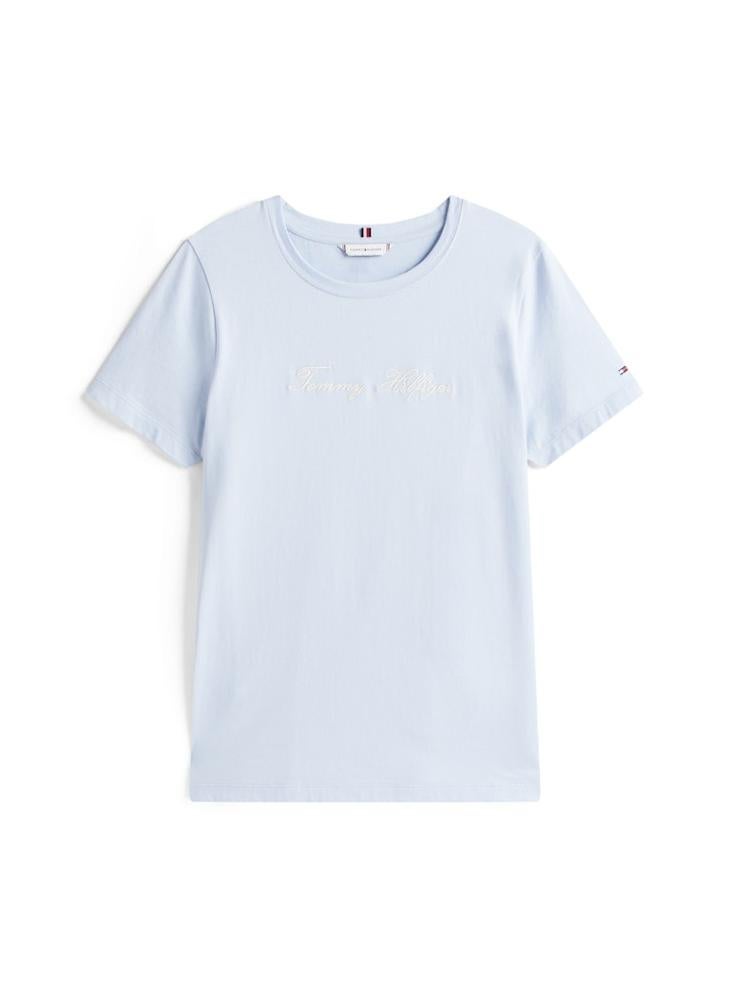 تومي هيلفيغر تيشيرت أساسي بياقة دائرية - Image 4