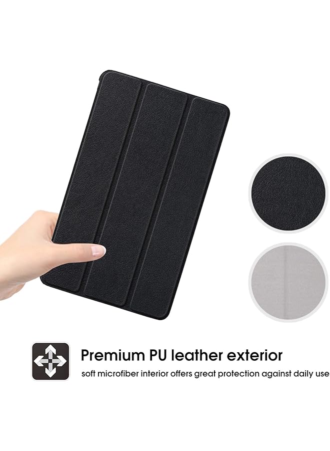 Procases For Lenovo 8.0 Inch Tab M8 Gen 3 2022 Smart Tab M8 Gen 3 2022 Tab M8 Hd Lte 2021 Tab M8 Hd Smart Tab M8 Tab M8 Fhd 2019 Slim Hard Shell Protective Cover For Lenovo M8 8 Inch Table -Black - Image 3