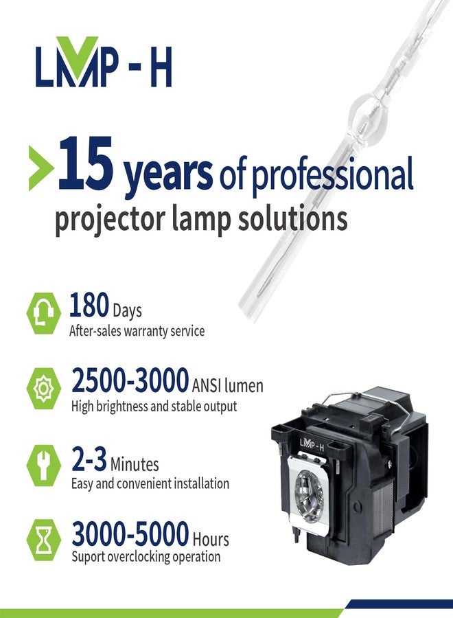 LMP-H v13h010l85 Replacement lamp for epson elplp85 powerlite Home Cinema 3500 3100 3000 3600e 3700 3900 3200 3800 eh-tw6600 eh-tw6800 eh-tw6700 eh-tw6600W Projector lamp Bulb with housing - Image 3