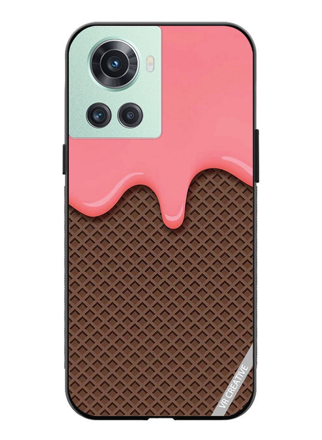 VR CREATIVE Protective Case Cover For OnePlus 10R Waffle Design Multicolour - Image 1