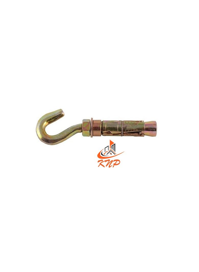 KNP GI Fix Bolt With Hook M6  5 PCS  - Image 1