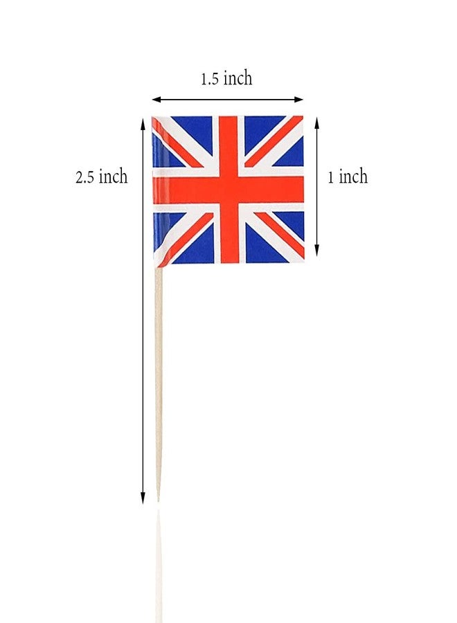 DELIGHTBOX Flag Toothpicks (100) (British) (British) - Image 5
