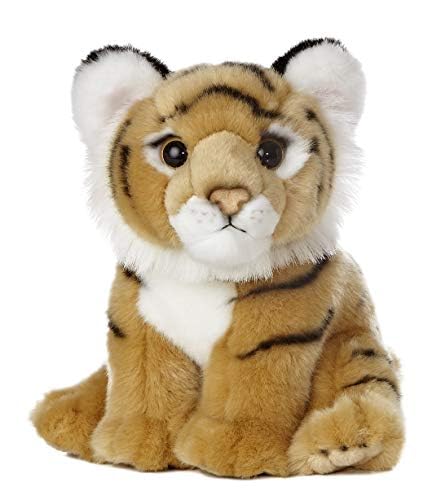 Aurora® Adorable Miyoni® Tots Bengal Tiger Cub Stuffed Animal - Lifelike Detail - Cherished Companionship - Brown 10 Inches - Image 2