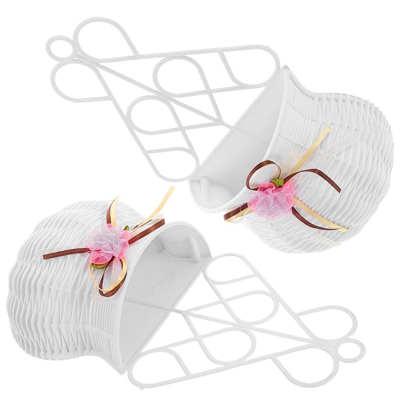 2pcs Wall Hanging Basket: Flowerpot Decorative Wall Planter Flower Holder - for Office and Indoor Decorations - Image 4