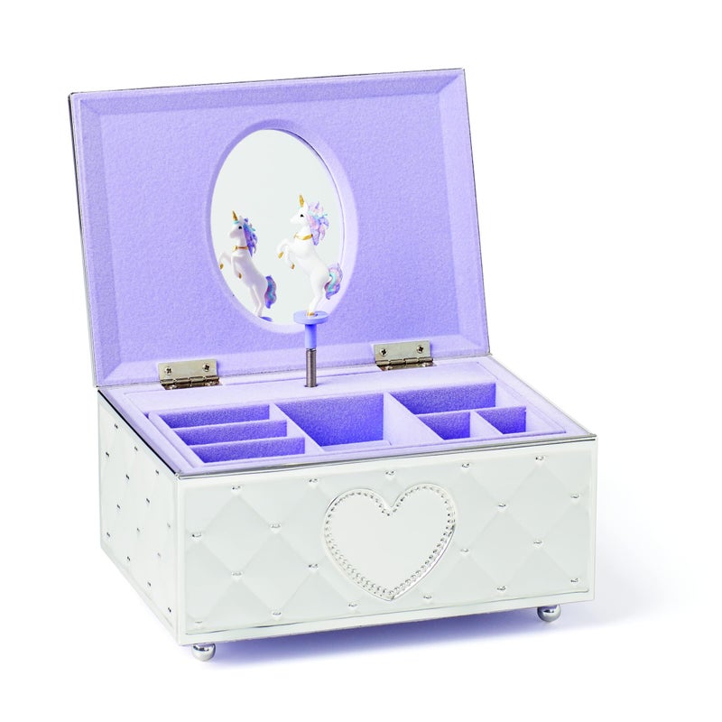 LENOX Lenox Childhood Memories Music Unicorn Jewelry Box 235 Metallic 