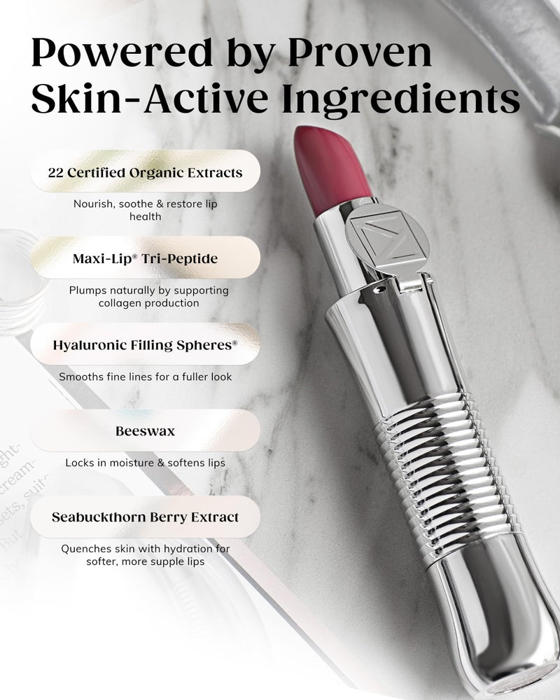 KAPLAN MD Perfect Pout Lipstick, Revitalizing Treatment + SPF 30 Sunscreen, 0.11 oz - Image 3