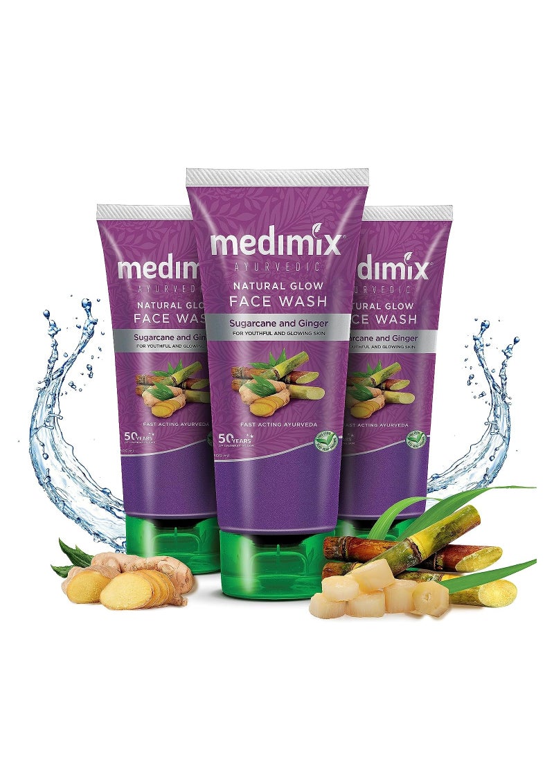 Medimix Medimix Ayurvedic Natural Glow Face Wash  - Image 1