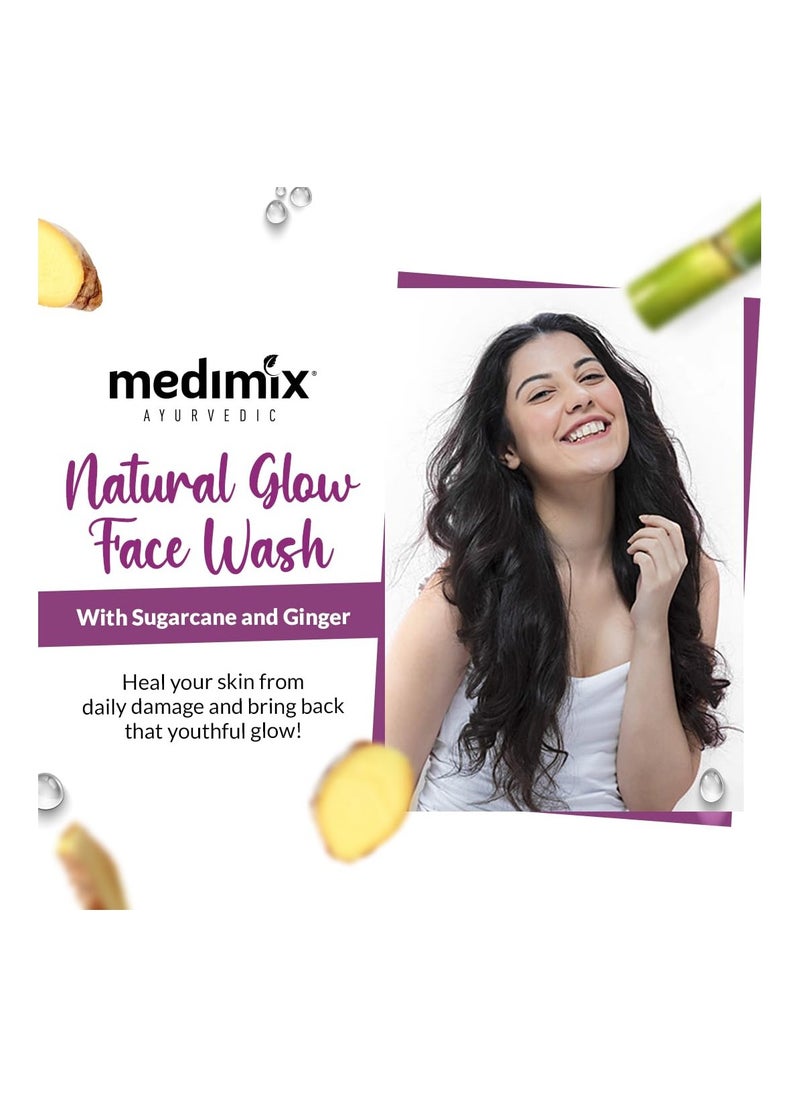 Medimix Medimix Ayurvedic Natural Glow Face Wash  - Image 2