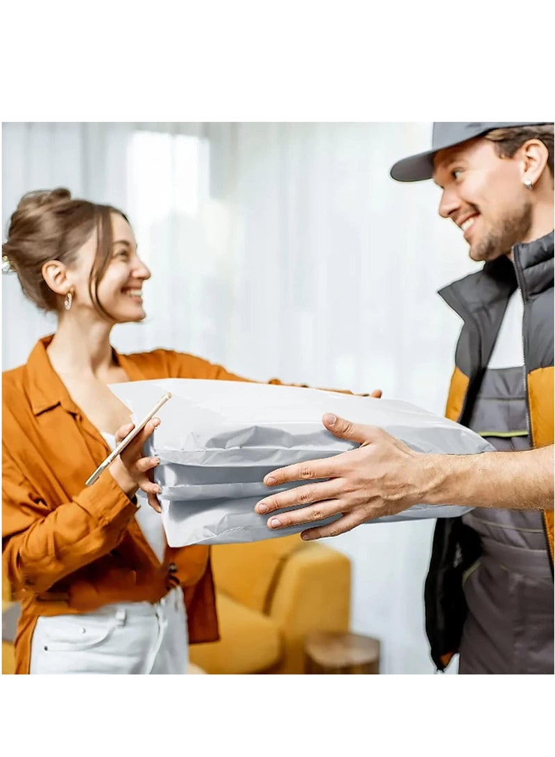 100 Pack Poly Mailers 32x45 cm White - Image 5