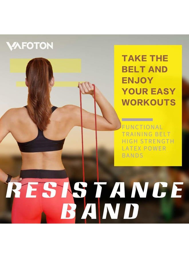 VAFOTON Pull up Assist Bands,Latex Resistance Band Loop for Strength Training,Warm up,Streching,Muscels Building,Home Gym Equipment for Men and Women-Medium Level - Image 2