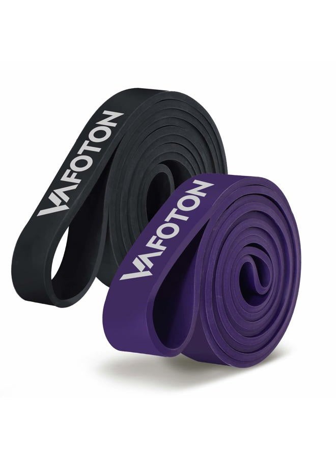 VAFOTON Pull up Assist Bands,Latex Resistance Band Loop for Strength Training,Warm up,Streching,Muscels Building,Home Gym Equipment for Men and Women-Medium Level - Image 1