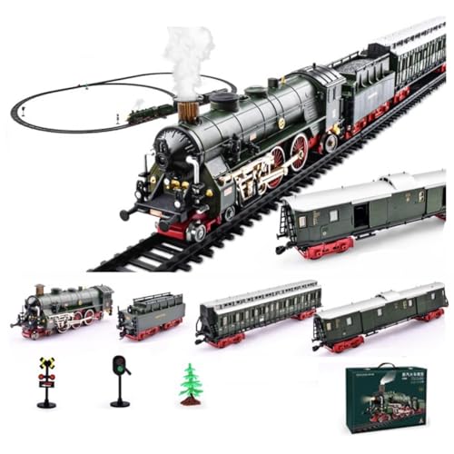 MindXplore Alloy Electric Train Set Model with Carriage and Long Track Model 22918 - Image 1