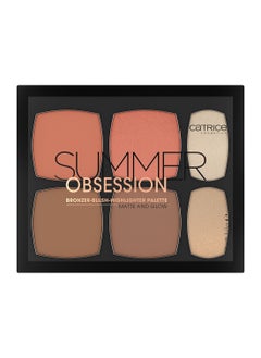 Catrice Summer Obsession Bronzer Blush Highlighter Palette Matte And Glow 010  - Image 1