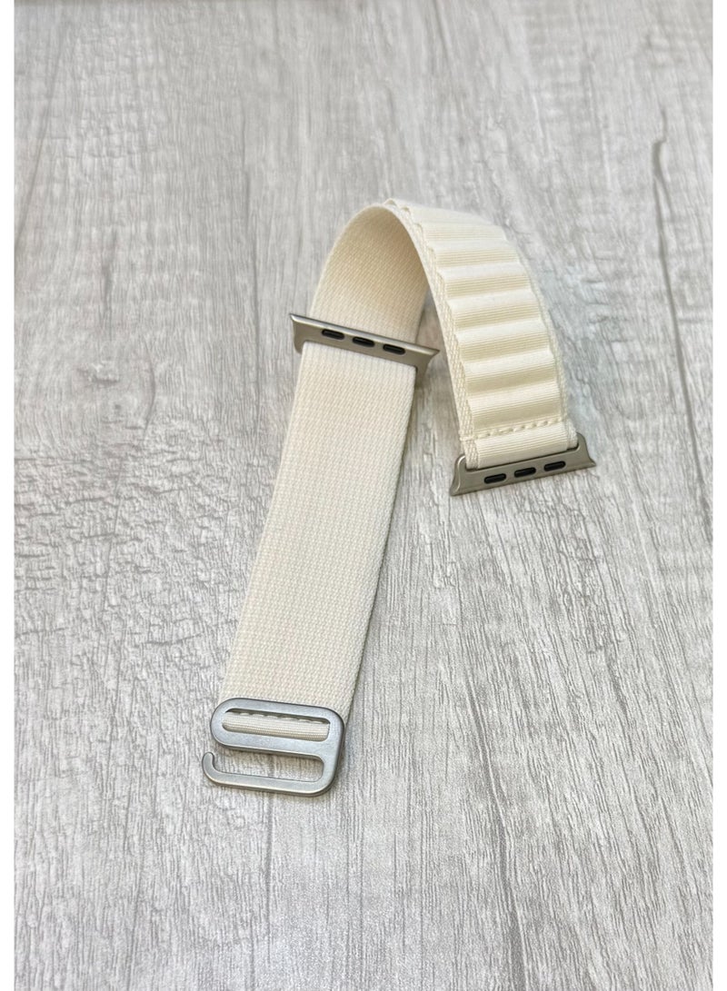 Apple Watch Band 49mm/45mm/44mm Nylon Woven Sport Strap Compatible with iWatch Series 8/Ultra/7 - Image 1