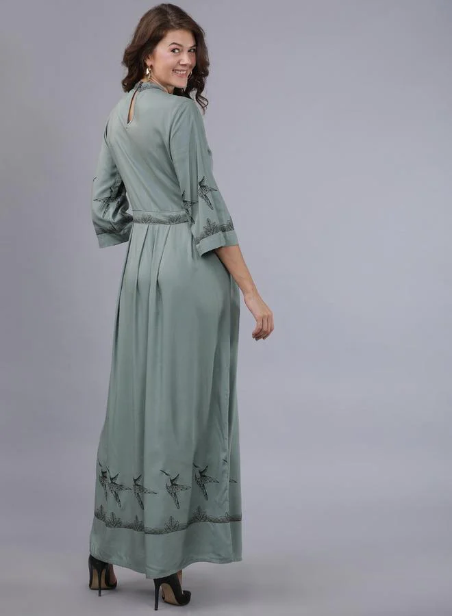 طوكيو توكيز Mockneck Printed Dress