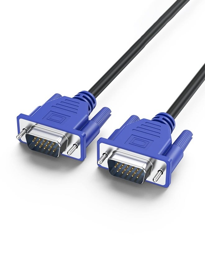Taimi 4-pices VGA Male To Male Cable 1.8m - Black/Blue - Image 3