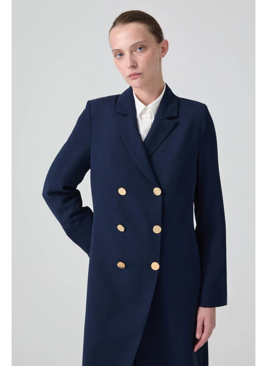 Touche Long Crepe Jacket