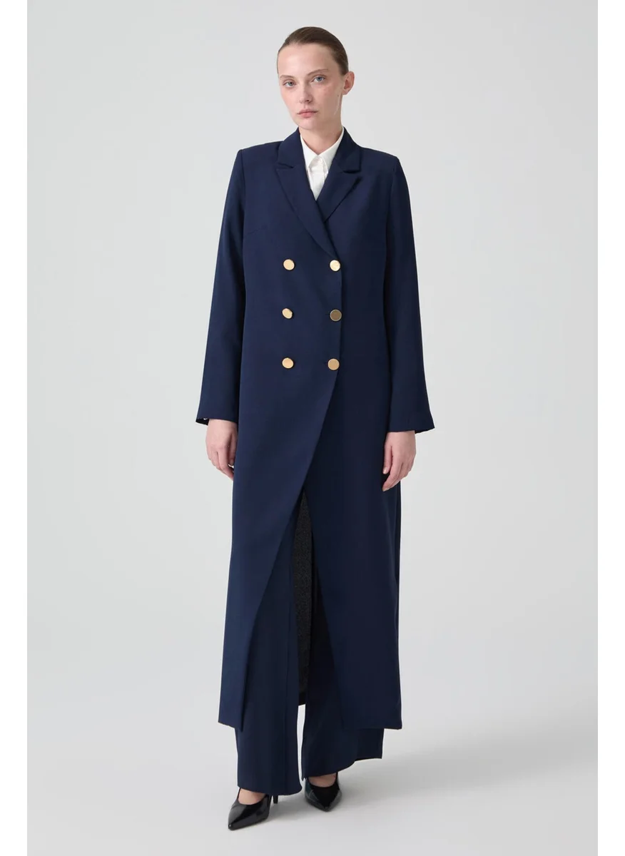 Touche Long Crepe Jacket