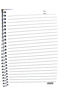 PARTNER 2 Pieces A5 Single Line Strong PP Cover Spiral Note Book Blue  - Image 3