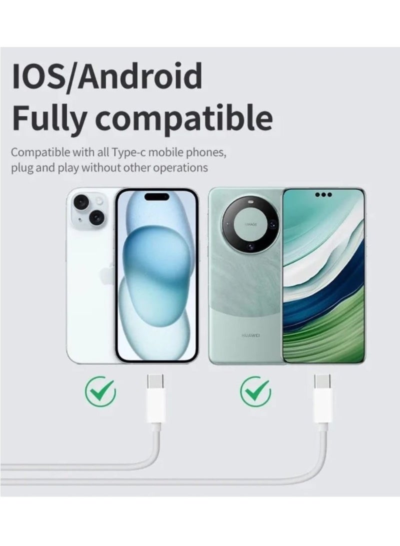 ساند بوكس سماعات أذن سلكية من النوع C، متوافقة مع iPhone 15 Pro Max، iPhone 16 Pro Max، Samsung Galaxy S25 Series S24 Series، Huawei، Honor الأخرى ذات منفذ الصوت USB C. - Image 4
