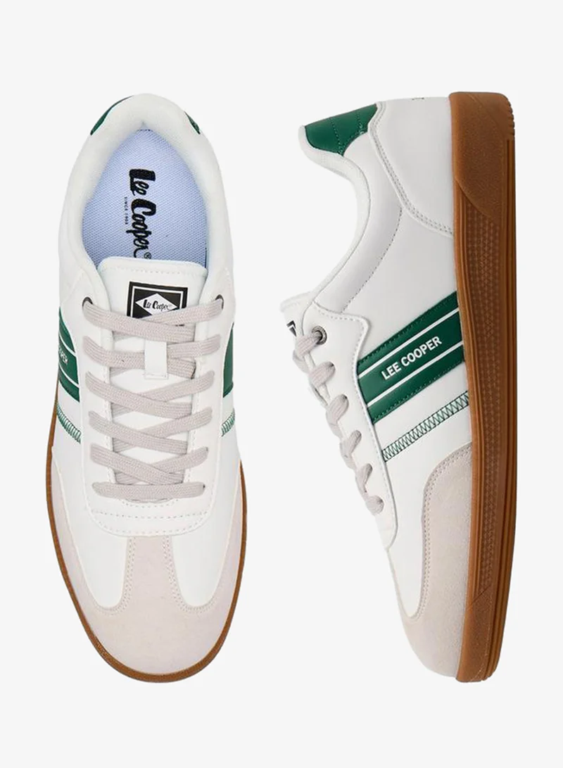 Lee Cooper WHITE Men Lace-Up Ankle Sneakers for Men | Best Price UAE