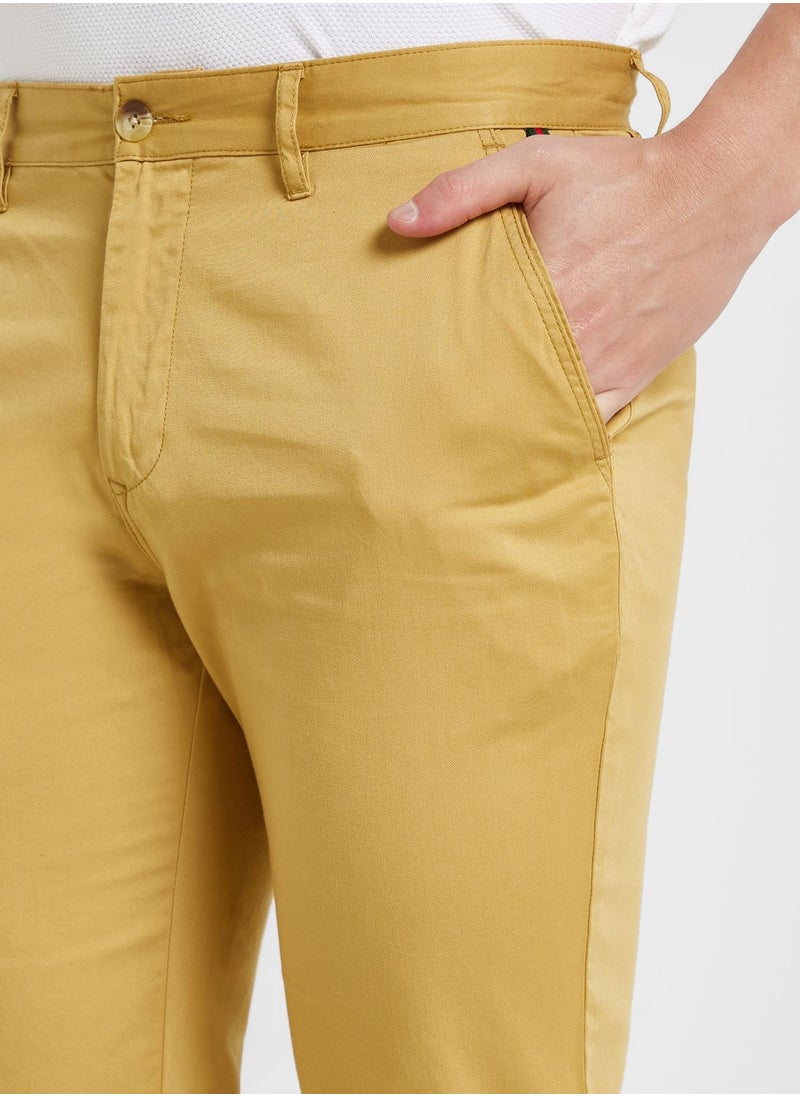 Thomas Scott - Men Khaki Trousers Pants - Image 1