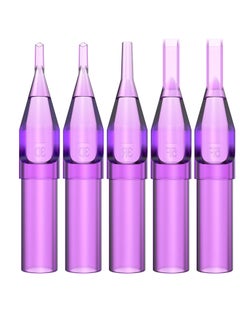 ITATOO ITATOO 100 Pcs Tattoo Tips Disposable Tattoo Tips Tubes for 3RL 5RL 3RS 5RS 7RL 7RS 9RL 9RS 5MG 7MG 9MG Tattoo Needles Round Diamond Flat/Magnum Sterilize Plastic Tattoo Tips  - Image 1