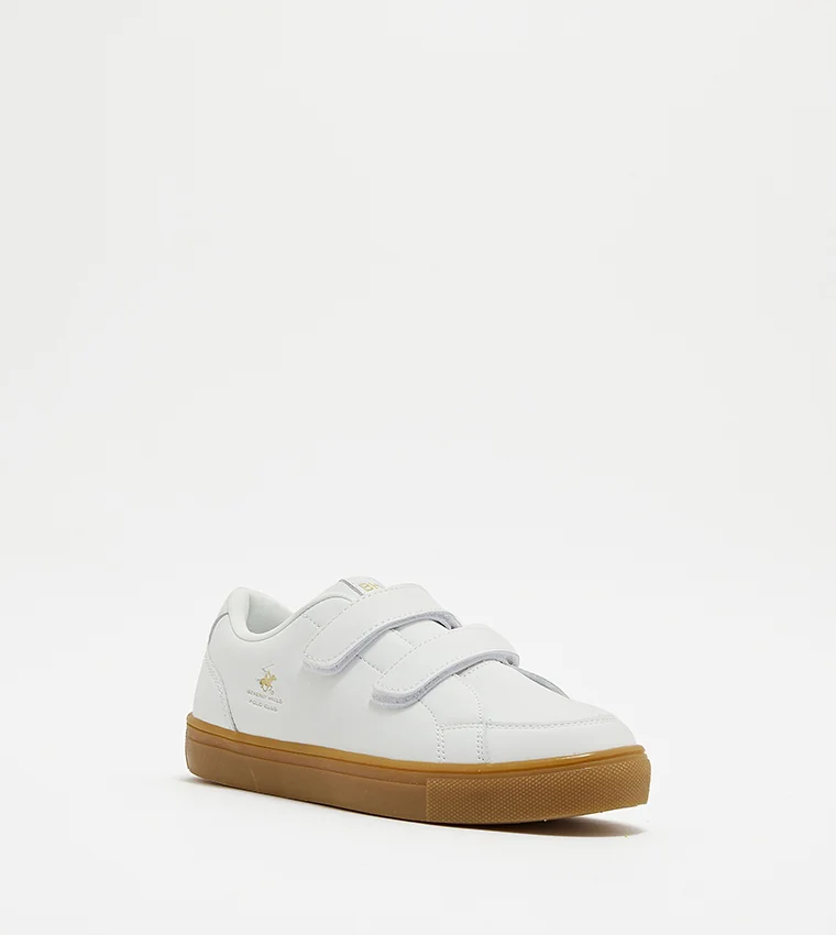 BEVERLY HILLS POLO CLUB Logo Detail Velcro Closure Sneakers