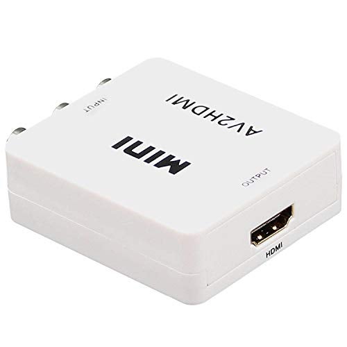 Posh Mini AV to HDMI, Full HD 1080p Mini RCA Composite CVBS AV to HDMI Video Audio Converter Adapter AV2HDMI with USB Charge Cable for PC Laptop Xbox PS4 PS3 TV (PO-MINI-AV2HDMI-0078) - Image 3