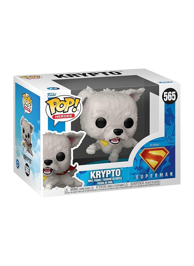 Funko Heroes: Superman Legacy 2025 Krypto Vinyl Figure  - Image 3