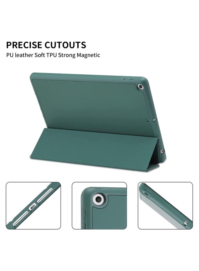iPad 9th/8th/7th Generation case (2021/2020/2019) iPad 10.2-Inch Case with Pencil Holder [Sleep/Wake] Slim Soft TPU Back Smart Magnetic Stand Protective Cover Cases - Image 4