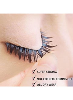 COCOHEDY Transparent Eyelash Glue for False Eyelashes Strongly Shaped Waterproof Eyelash Glue Adhesive Strip Eyelash Glue Latex Free for Sensitive Eyes 7.5g  - Image 2