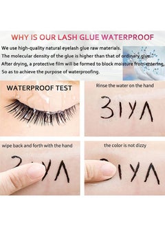 COCOHEDY Transparent Eyelash Glue for False Eyelashes Strongly Shaped Waterproof Eyelash Glue Adhesive Strip Eyelash Glue Latex Free for Sensitive Eyes 7.5g  - Image 4