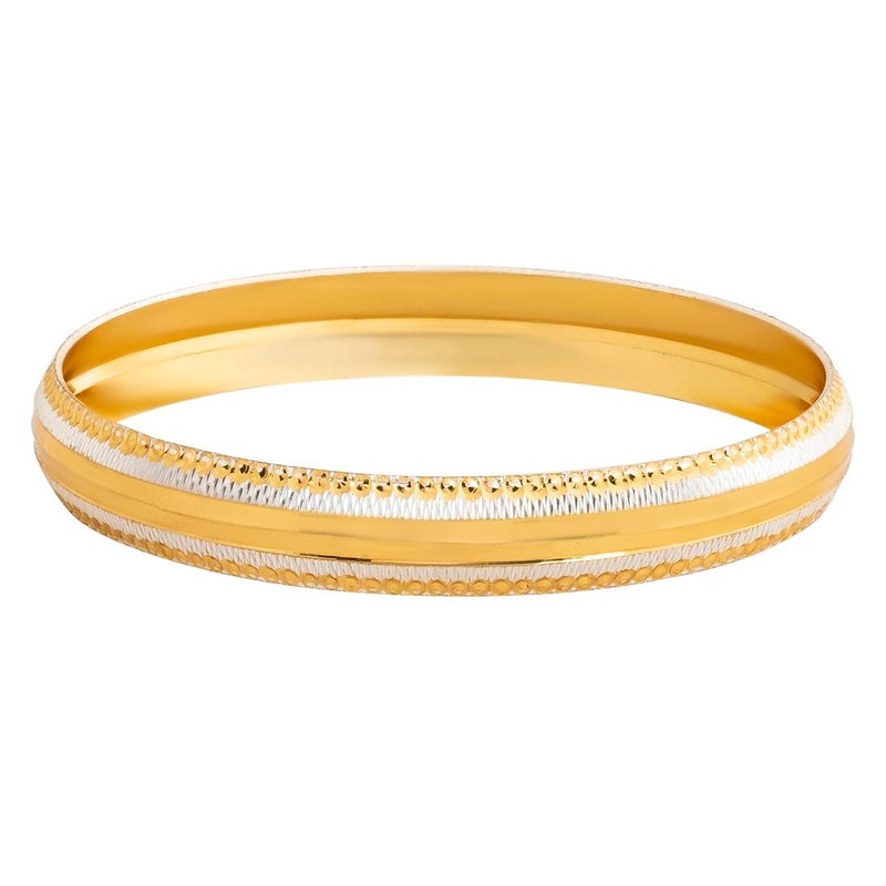Shining Jewel سوار سِخِّي فضي اللون بتصميم أنيق ومميز للرجال (SJ_3570_S_P) - Image 3