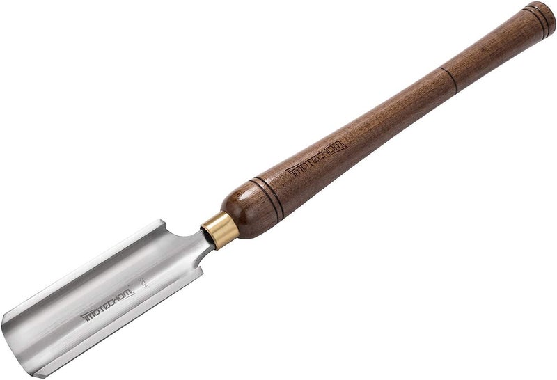 IMOTECHOM 2-Inches HSS Roughing Gouge Lathe Chisel Wood Turning Tools with Round Plastic Box and Hanging Bag - Image 1