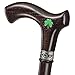 Asterom Handmade Irish Walking Cane for Men and Women Unique Wood Cane Stylish Walking Stick ThreeLeaf - Image 1
