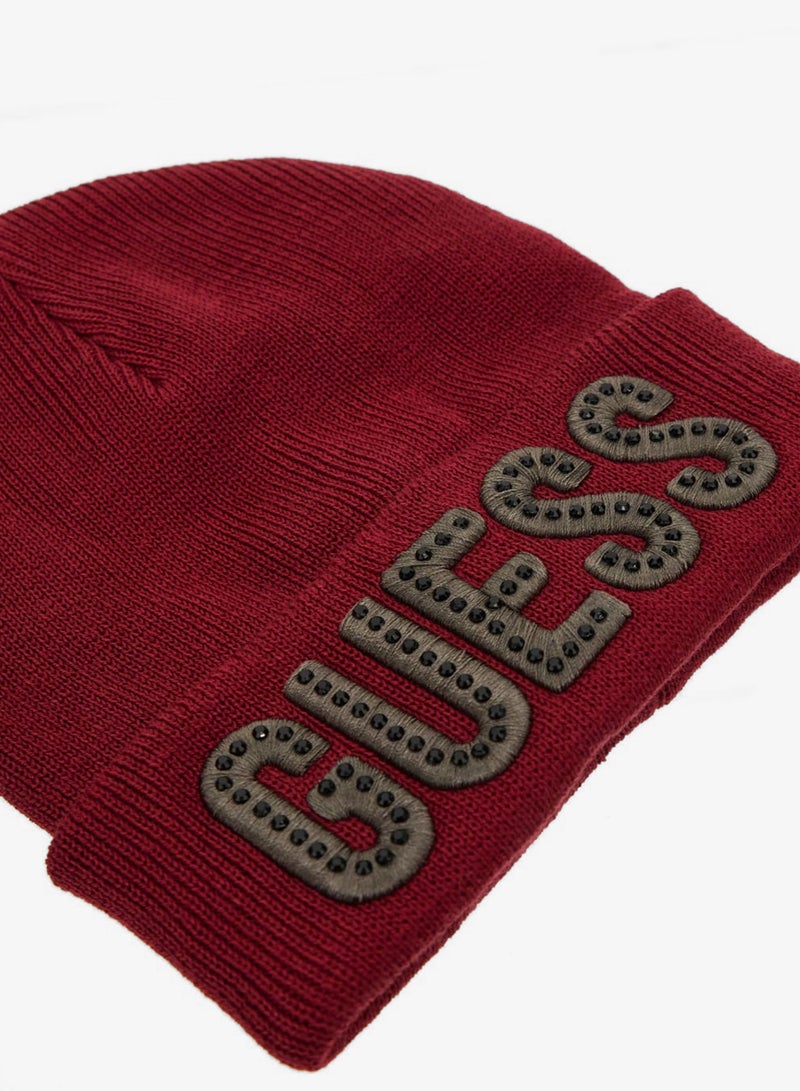 GUESS Kids Logo Beanie - Image 3